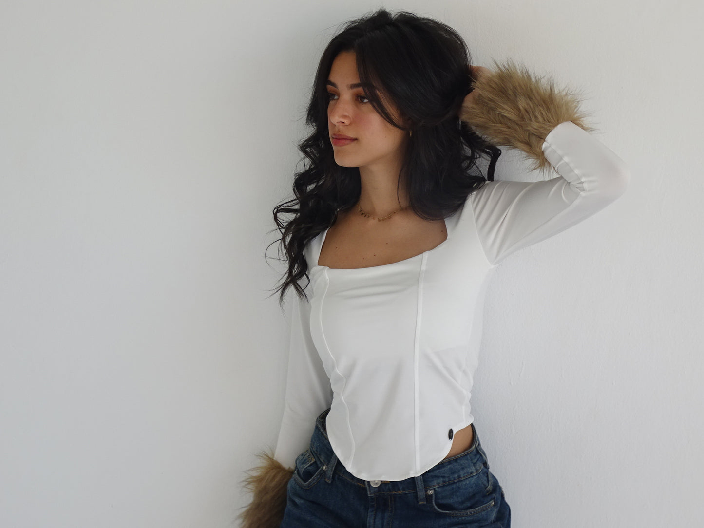 The White Fur Top